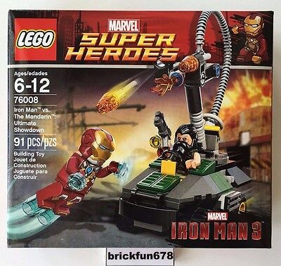 Lego Marvel Super Heros Lot Of 3 #76036 ,Iron Man 3 #76008,#76006 READ  DISCRIPTI