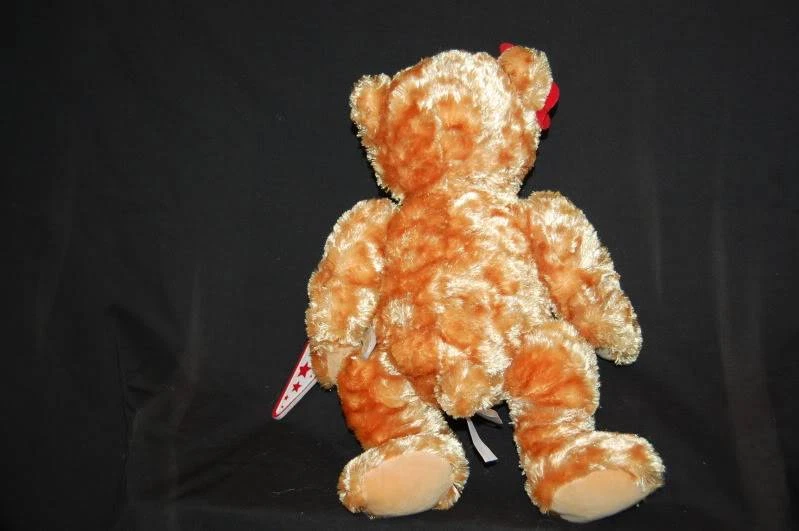 Disney Oso de Peluche Gira de Hielo Escuela Secundaria Musical Bandera Arco Rojo Peluche 12" Juguete Lovey Foto 3 de 4