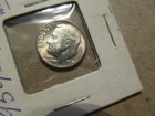 1954-D Roosevelt Silver Dime BU