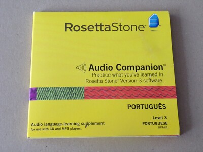 Rosetta Stone - Audio Companion Portuguese Level 3 Brazil [4CD]