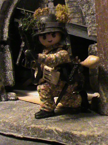 PLAYMOBIL PERSONNALISÉ SOLDAT ESPAGNOL CARLISTE DEMANDE GUERRE CIVILE