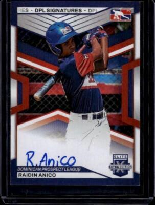2023 Panini Elite Extra Edition #DPS-RA Raiden Anico DPL Signatures