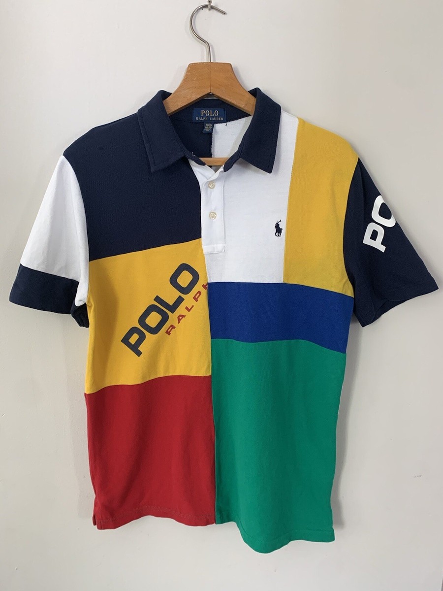 POLO RALPH LAUREN SPORT CLASSIC COLOR BLOCK SHORT SLEEVE