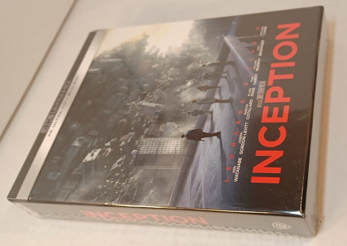 Inception 4K Steelbook (EURO IMPORT)-NEW (Sealed) Box Shipping with Tracking - Picture 6 of 8