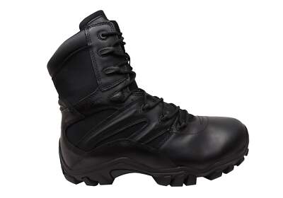 Bates Comfortable Delta 8 Side Zip Military Tactical Boots Mens