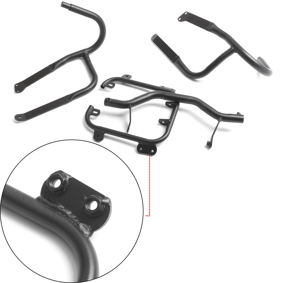 Crash bars Protection Fit For BMW R1200RT 2005-2013 2011 2012 Black Foto 3 de 4