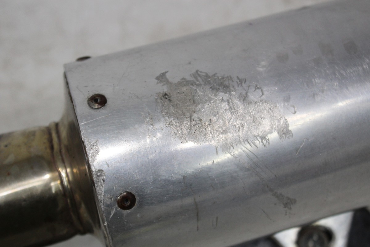 98-99 KAWASAKI NINJA ZX9R MUZZY EXHAUST PIPE MUFFLER SLIP ON