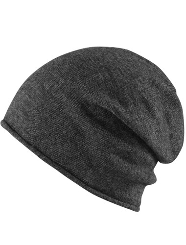 Mstrds Cashmere Slouch Beanie Master Dis Cashmere Viscose Winter Hat Long Slap - Picture 6 of 13