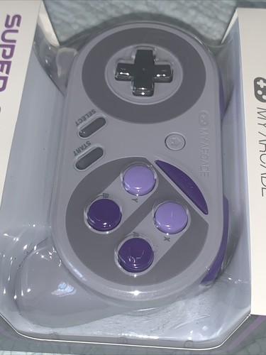 My Arcade SUPER GAMEPAD Wireless Controller For SNES Classic Edition Has Turbo - Picture 7 of 10