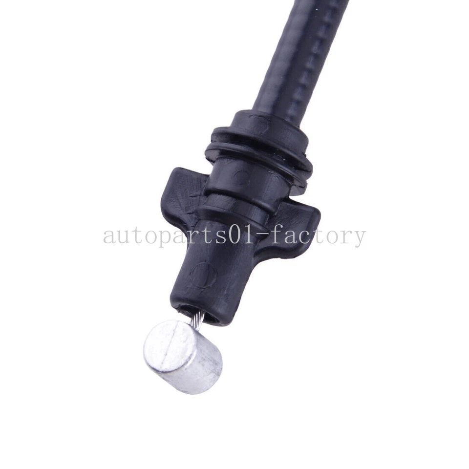 Set of 2PCS Rear+Front Hood Lock Latch Release Cable For Audi A4 A5 S4 S5 - Image 4 of 4