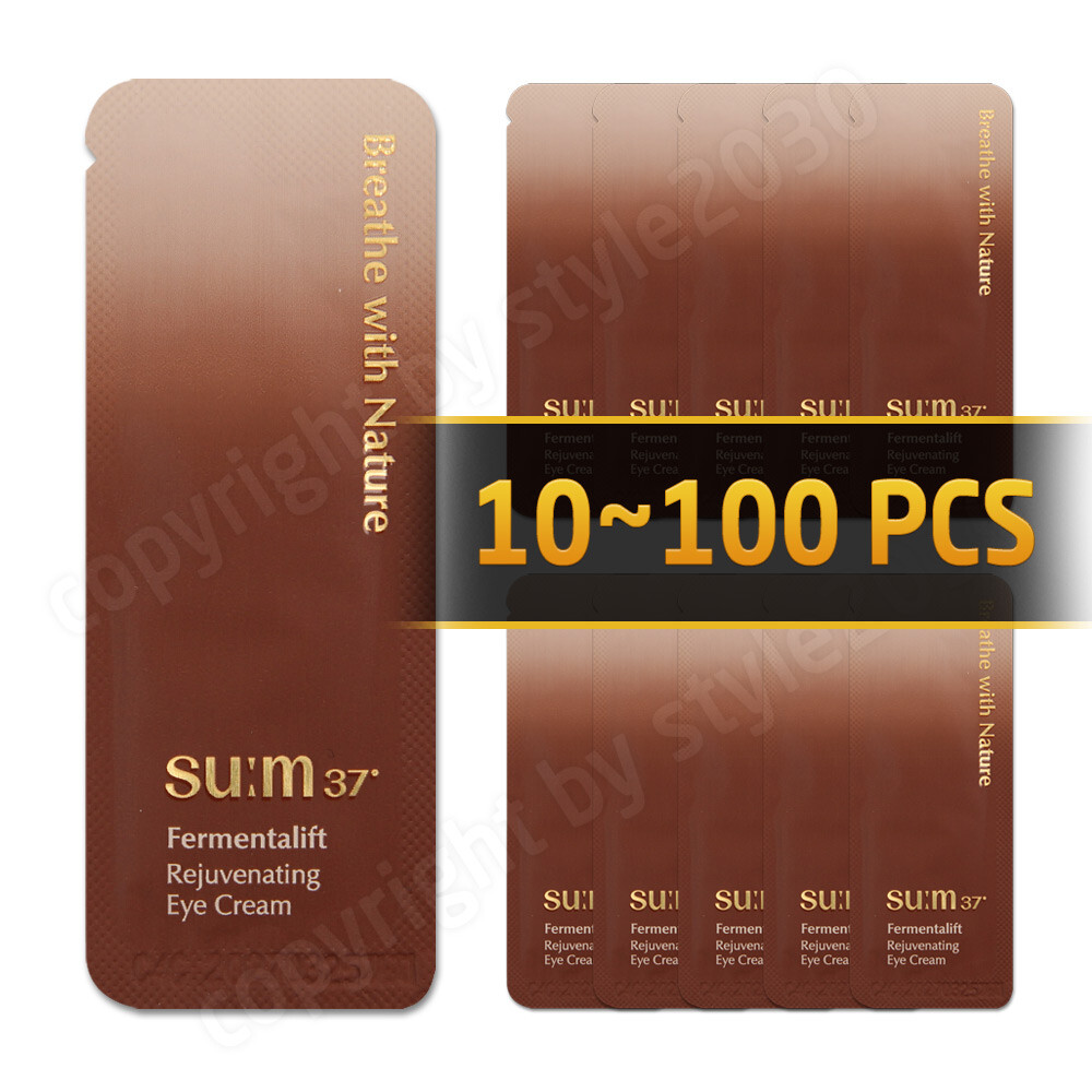 SU:M37 Fermentalift Rejuvenating Eye Cream 1ml 10~100pcs Anti Aging SUM37
