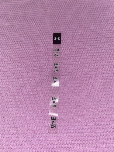 Nuova camicia Under Armour donna threadborne piccola corsa rosa UA Heatgear - Foto 2 di 8