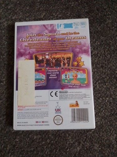 All Star Cheerleader Nintendo Wii Spiel PAL Brandneu & Sealed - Bild 3 von 3