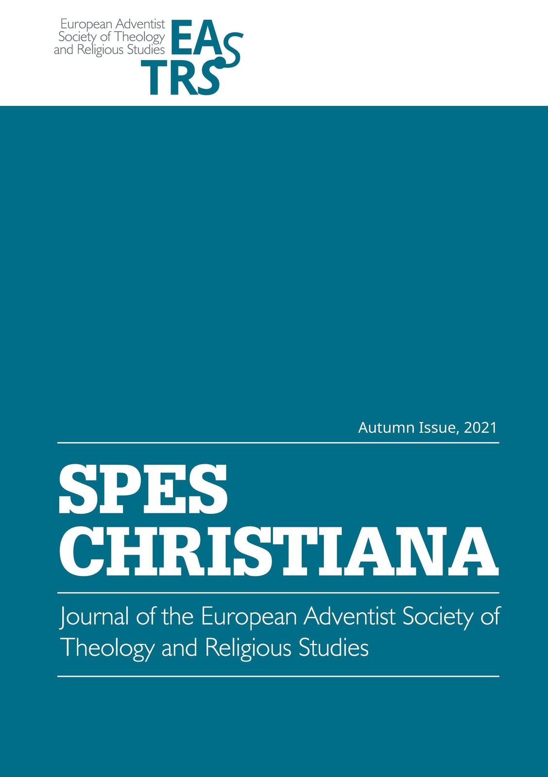 Reinder Bruinsma | Spes Christiana 2021-02 | Taschenbuch | Englisch