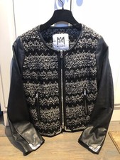 Milly Tweed Leather Jacket 0 Size