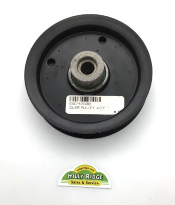 Hustler OEM 607480 IDLER PULLEY 4 IN Hustler Original Part Hustler OEM 607480 IDLER PULLEY 4 IN Hustler Original Part