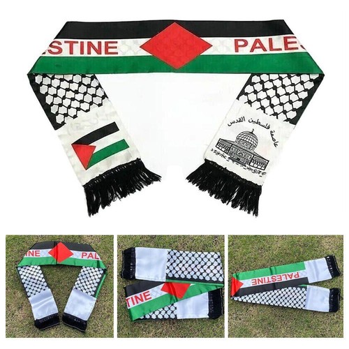Palestine Scarf Palestine Flag Scarf Palestinian 14*130cm -