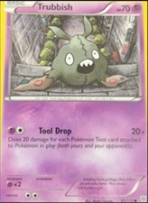 Pokémon TCG Trubbish Black and White Plasma Storm 65/135 Regular Common