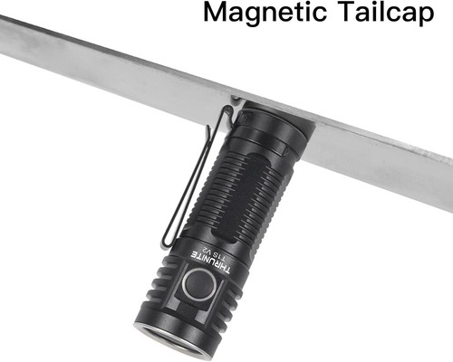 ThruNite T1S V2 Magnetic  C Rechargeable Flashlight, 1212 Lumen, black CW - Picture 6 of 8