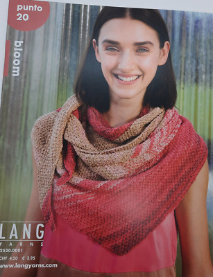 Lang Yarns PUNTO 20 BLOOM,  6 Modelle  im Farb-u. Materialmix - 4-sprachig #6662