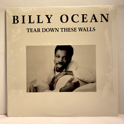 Billy Ocean - Tear Down These Walls LP - Arista JL 8495 - SEALED Vinyl - 1988