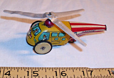 HELICOPTER WESTLAND G-AMHK TIN TOY FRICTION TOY