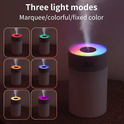 Luminous Humidifier Household Desktop Small Water Spray Air Humidification USB