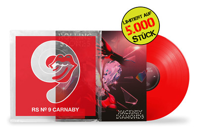 The Rolling Stones | Hackney Diamonds | Red RS No. 9 Carnaby Street Pop Up Vinyl
