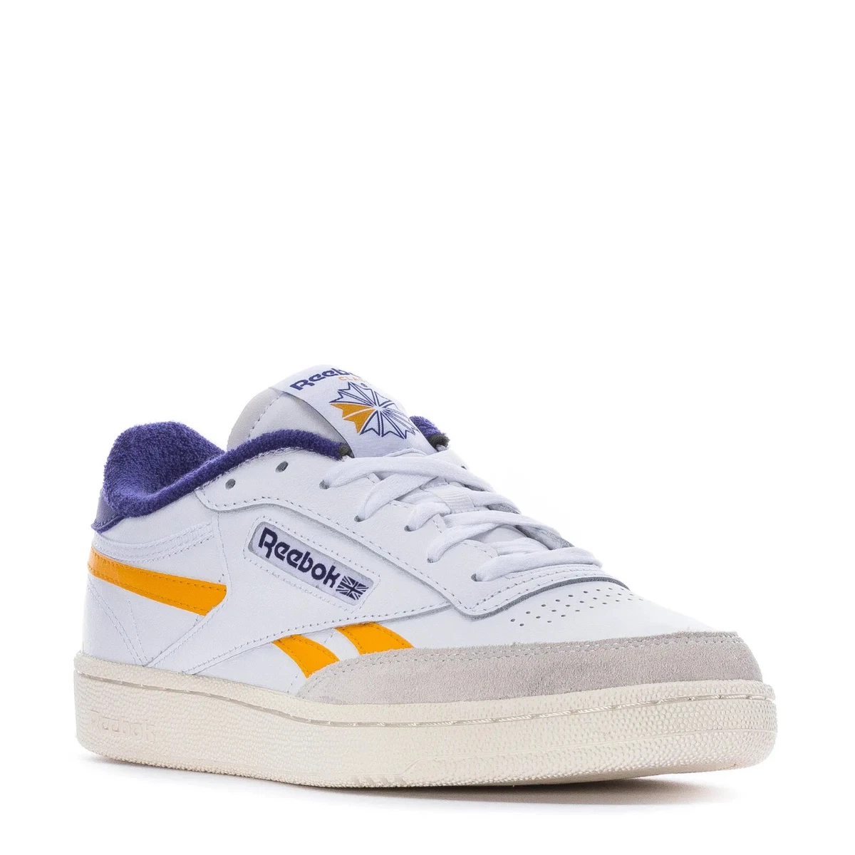 Reebok Club C Revenge White Bold Purple Men's - GX0386 - US