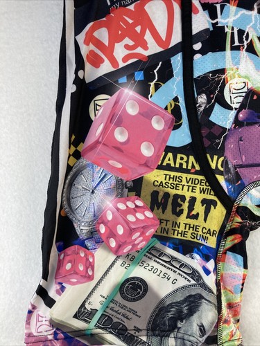 PSD Underwear Men's Money Bling Cars Dice Boxer Briefs NWT New Size Large - Picture 2 of 12