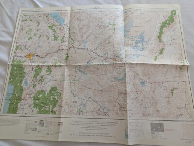 RENO NEVADA 1962 USGS Geological Survey Topographic Map TOPO MAP, NJ 11-1