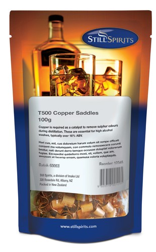 Still Spirits Copper Saddles 100g T500 reflux distilling.