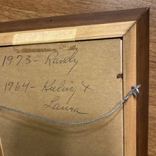 Vintage signiertes junges Mädchen in Haube Silhouette handgeschnitten #2 ***LESEN*** BR4 - Bild 15 von 24