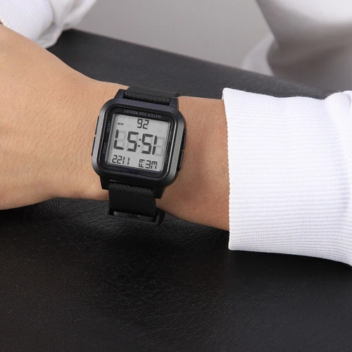 Men's Military Sports Watch LCD Screen Waterproof Wristwatch Large Digital Face - Picture 14 of 15