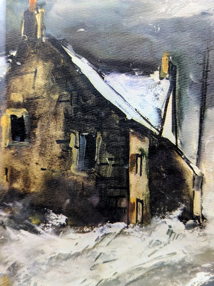 Деревня в Нормандии от Maurice de VLAMINCK литография Int. Hallmark Award (1957) - Изображение 4 из 4