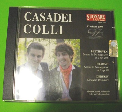 CD DUO KLAVIER VIOLONCELLO CASADEI COLLI 3 SONATEN BEETHOVEN-BRAHMS SOFORTKAUF