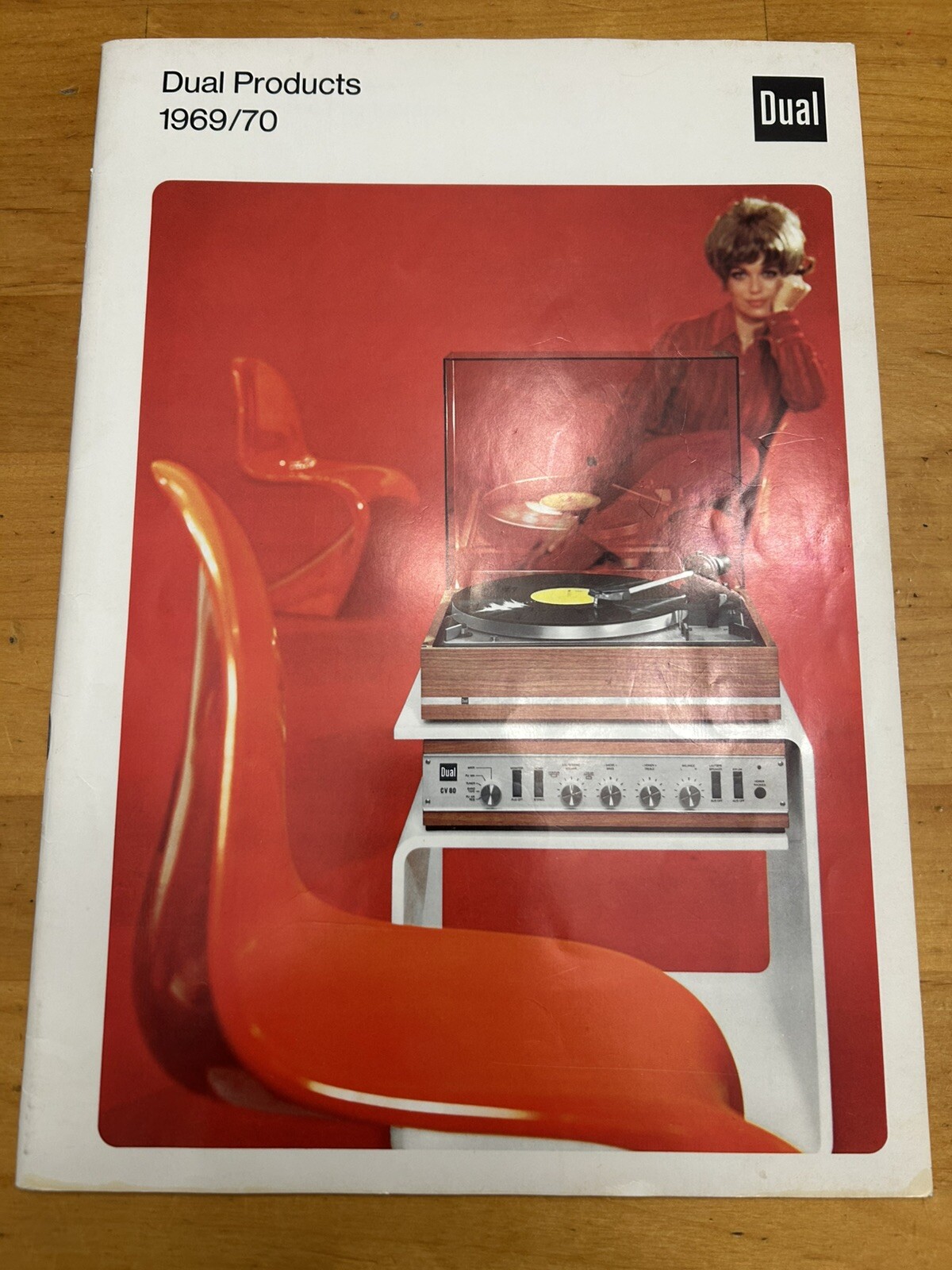 Dual Products Catalog 1969 1970 Booklet Vintage HiFi 1219 Turntable Catalogue