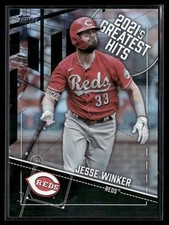 2022 Topps #21GH-14 Jesse Winker 2021's Greatest Hits Black #/299