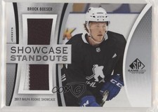 2019-20 Upper Deck SP Game Used Showcase Standouts Brock Boeser #SS-BB o1h