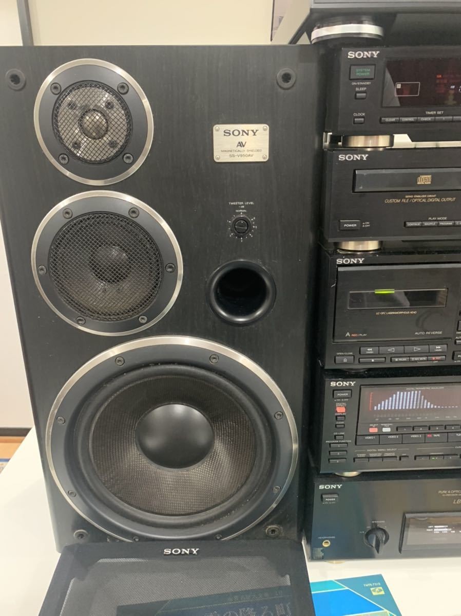 Sony LBT-V950 System Component w/used record Used Working From