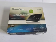 Ooma Telo Free Home Phone Service Unlimited US Calling HD Voice New Sealed