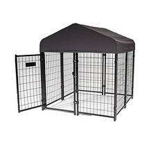 Lucky Dog Stay Series Studio Jr. Kennel &ndash; Premium Design, Waterproof and UPF