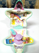 Vintage Polly Pocket 1992 Fairy World Compact W/Fairy Figure