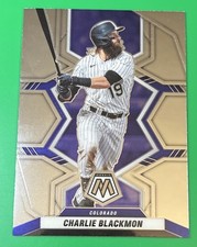 2022 PANINI MOSAIC CHARLIE BLACKMON COLORADO ROCKIES #12