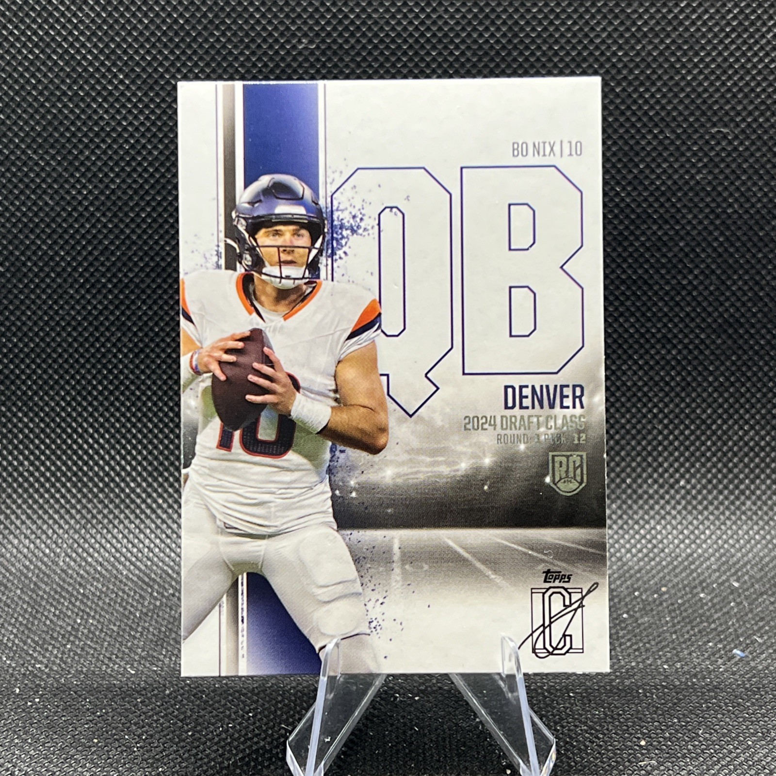 2024 Topps Signature Class Bo Nix #100