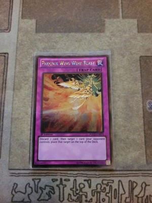 YUGIOH PHOENIX WING WIND BLAST PGLD-EN070 GOLD 1ST ED NM