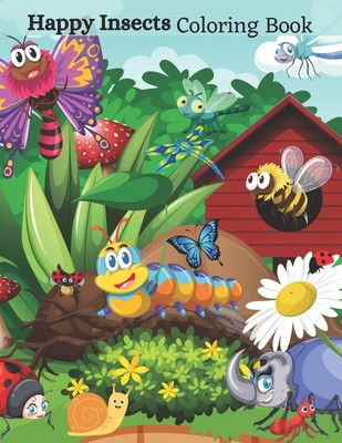 Lustiges Insekten Malbuch von Positive Elements Designs Amazon 