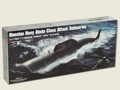 Russian Navy SSN Akula Submarine / 1:350 - Hobby Boss - 83525
