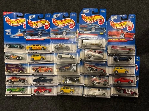 Vintage Hot Wheels Lot – 115 Cars (1991–2000) – New in Blister