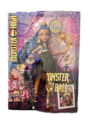 Monster High Cleo de Nile Monster Ball Fashion Doll New